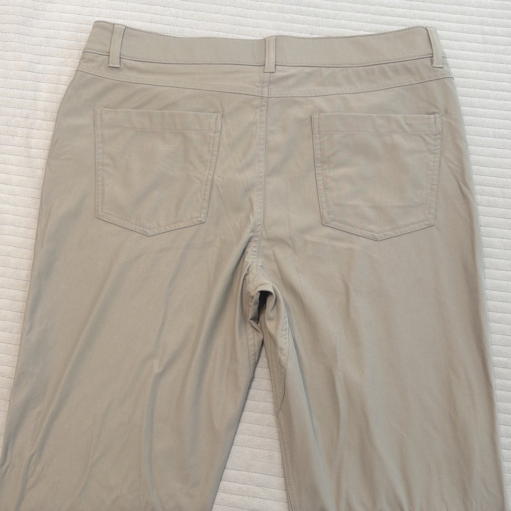 johnnie o prep formance pants mens 34x32 Beige Khaki Casual - Picture 8 of 8